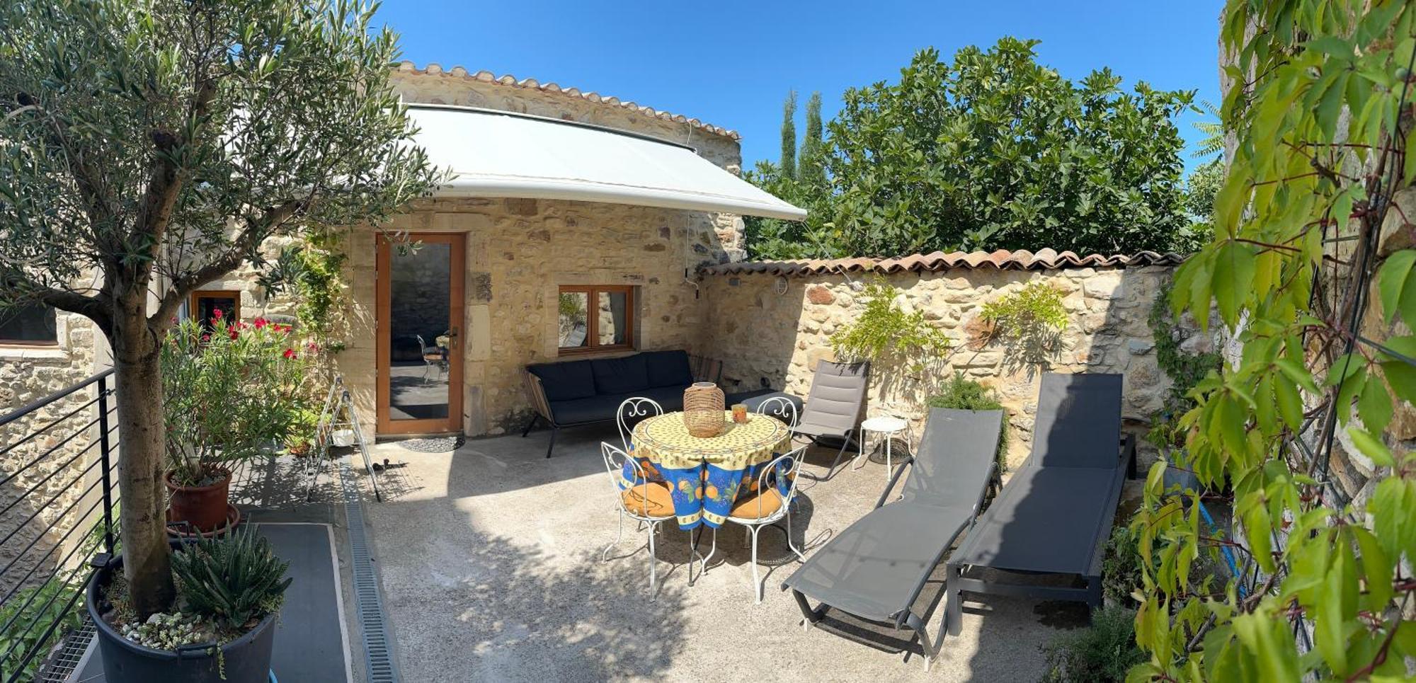 Villa La Sarrasine à Aigueze Extérieur photo